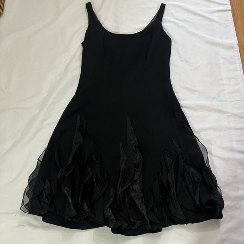 Y2K Early 2000s JS Boutique Homecoming Formal Fairy Frilly Tulle Dress Size 4